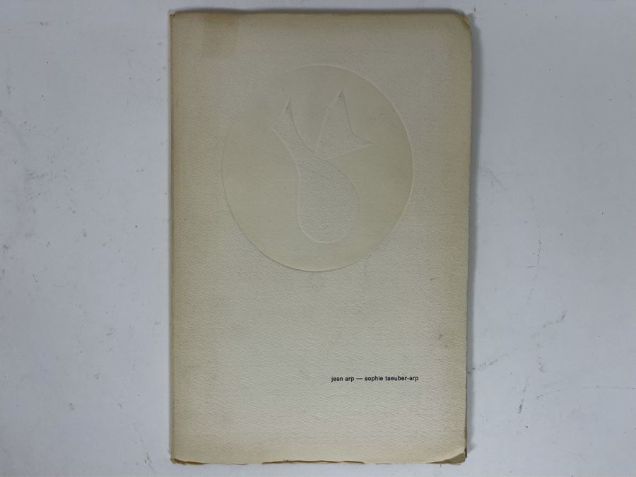 1962 Limited Edition Exhibition Catalog Of Jean Arp And Sophie Taeuber-Arp Denise Gallery Rene Photographs By Maywald And E. Bertrand-Weill (Limited To 2350 Copies) [Photo 3]