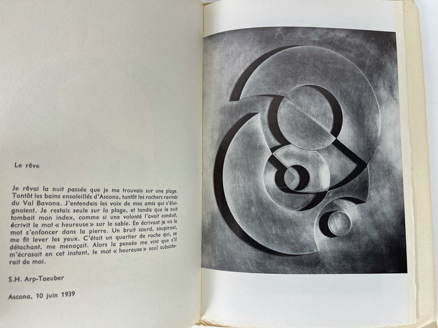 1962 Limited Edition Exhibition Catalog Of Jean Arp And Sophie Taeuber-Arp Denise Gallery Rene Photographs By Maywald And E. Bertrand-Weill (Limited To 2350 Copies) [Photo 15]