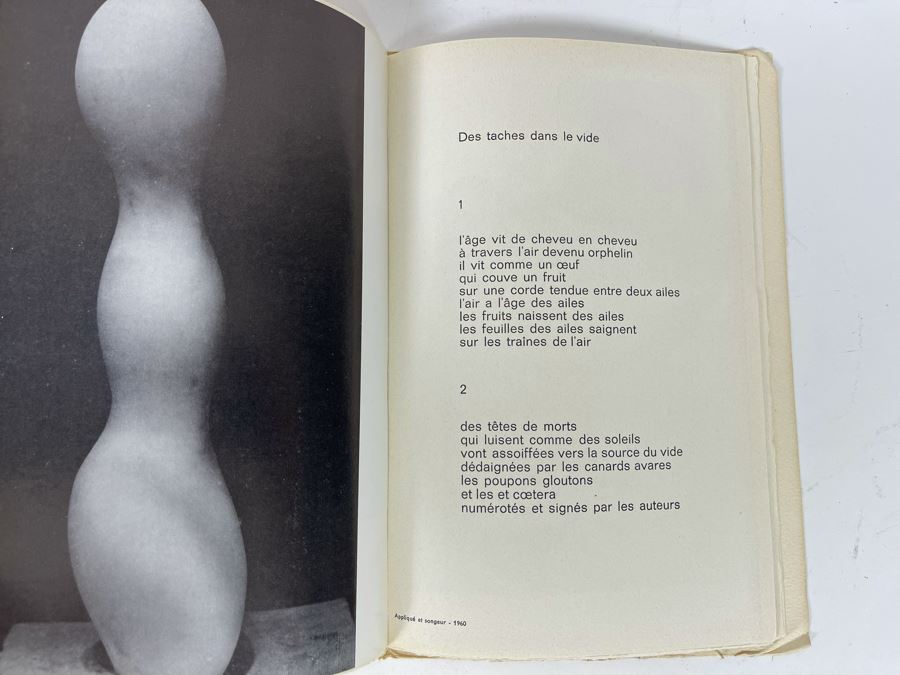 1962 Limited Edition Exhibition Catalog Of Jean Arp And Sophie Taeuber-Arp Denise Gallery Rene Photographs By Maywald And E. Bertrand-Weill (Limited To 2350 Copies) [Photo 13]