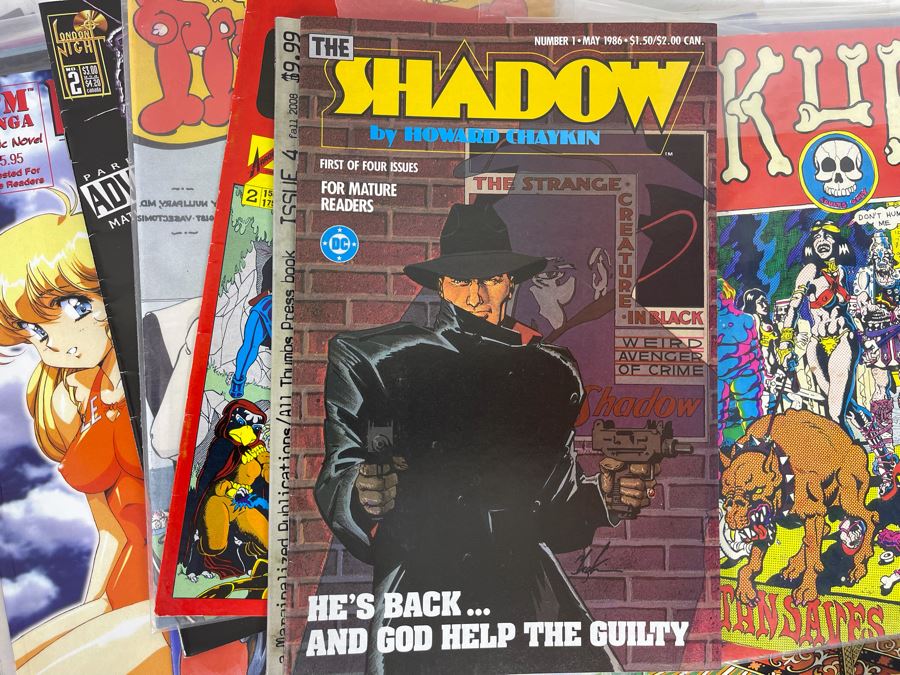 Collection Of 40 Vintage Adult Comic Books - See Photos - Explicit Content [Photo 17]