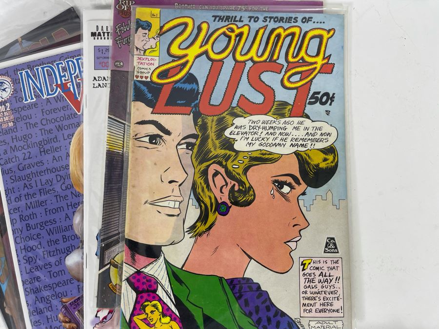 Collection Of 40 Vintage Adult Comic Books - See Photos - Explicit Content [Photo 36]