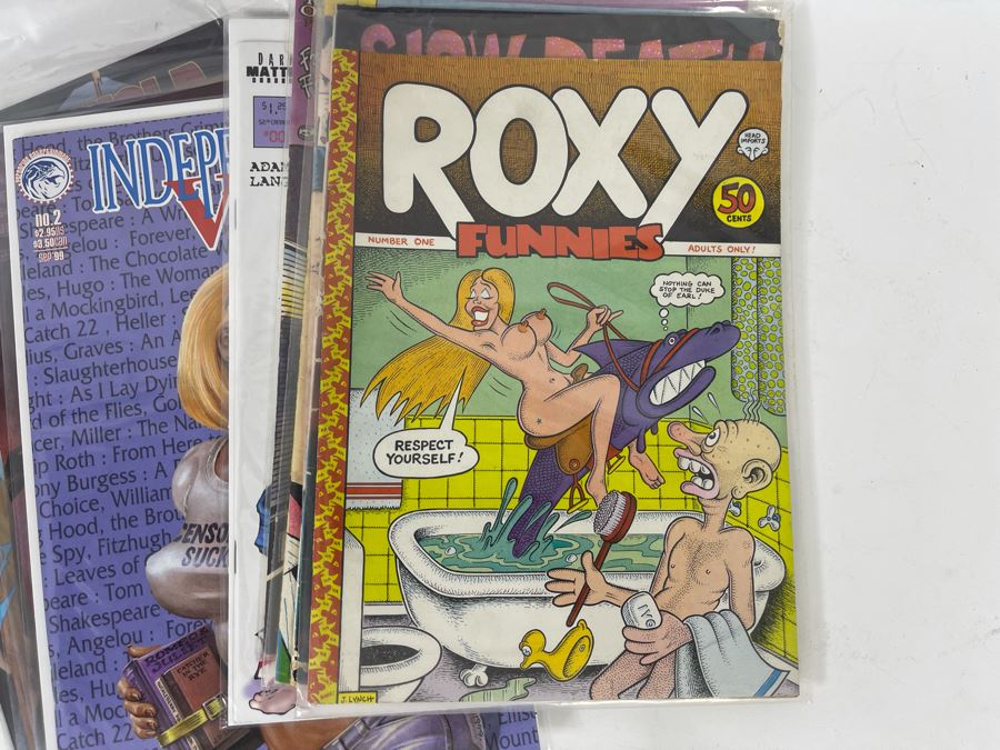 Collection Of 40 Vintage Adult Comic Books - See Photos - Explicit Content [Photo 34]
