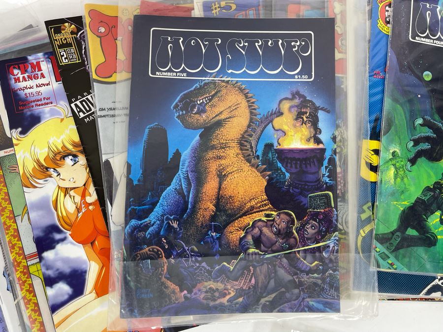 Collection Of 40 Vintage Adult Comic Books - See Photos - Explicit Content [Photo 12]