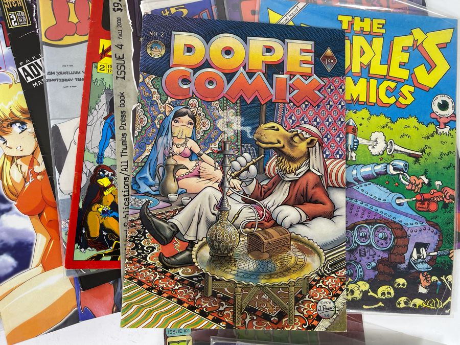 Collection Of 40 Vintage Adult Comic Books - See Photos - Explicit Content [Photo 20]