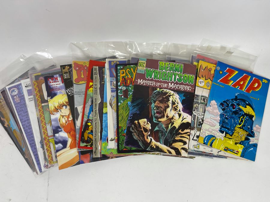 Collection Of 40 Vintage Adult Comic Books See Photos Explicit Content 