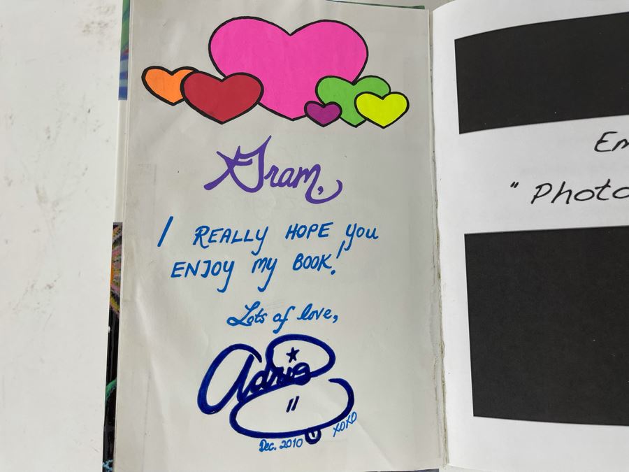 Signed Book Emotional Photographs By Adria N. Ross [Photo 5]