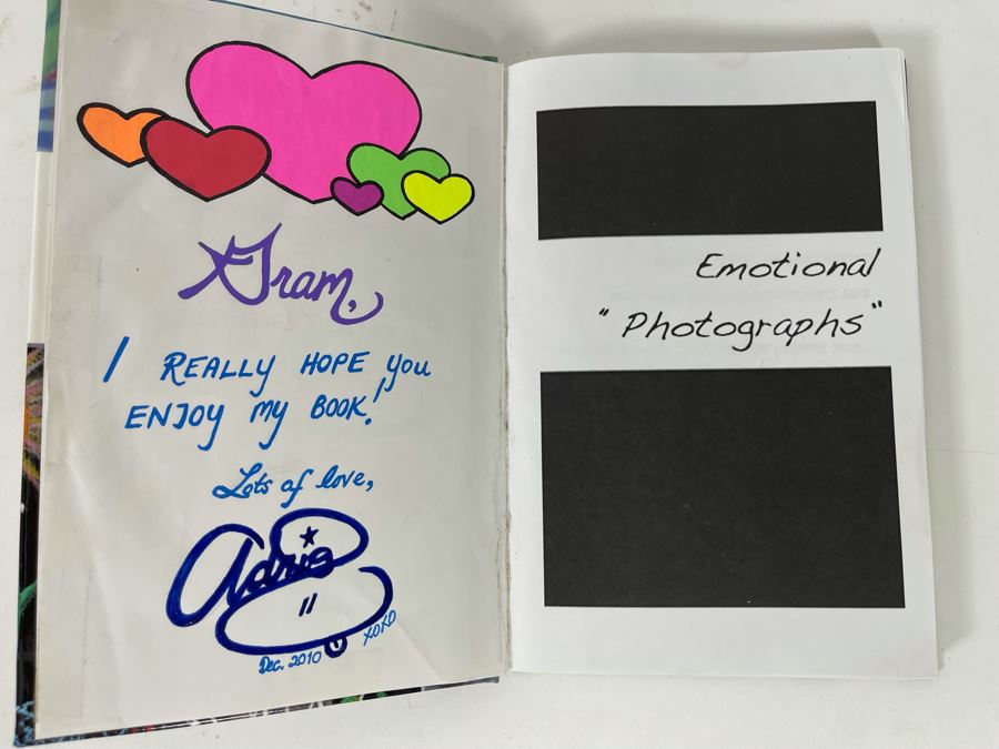Signed Book Emotional Photographs By Adria N. Ross [Photo 4]