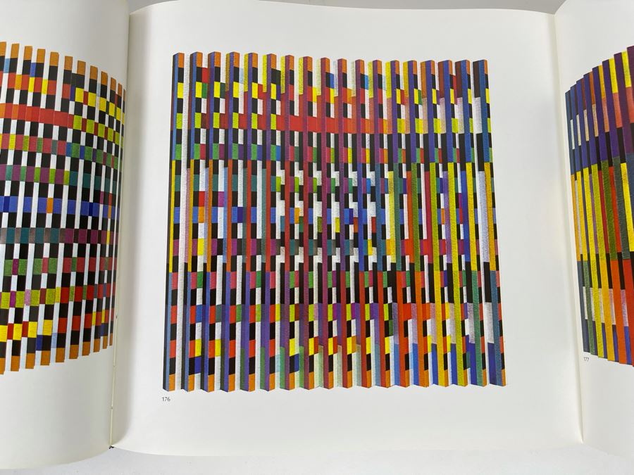 1983 Second Revised Edition Yaacov Agam Coffee Table Art Book [Photo 8]