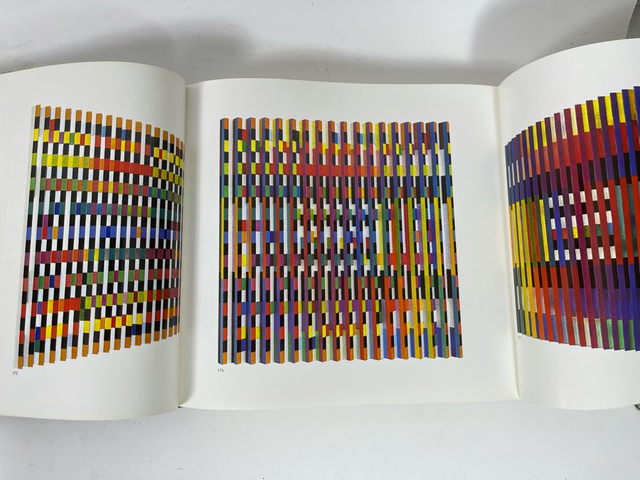 1983 Second Revised Edition Yaacov Agam Coffee Table Art Book [Photo 7]