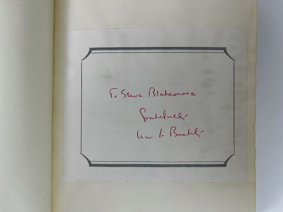 Signed William F. Buckley, Jr Hardcover Book Inveighing We Will Go [Photo 3]