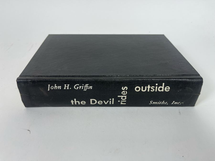 Signed Second Printing Hardcover Book By John H. Griffin The Devil Rides Outside [Photo 2]