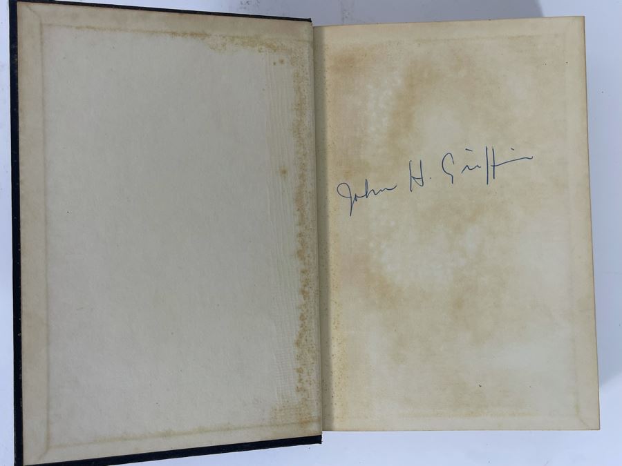 Signed Second Printing Hardcover Book By John H. Griffin The Devil Rides Outside [Photo 3]