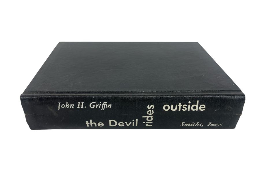 Signed Second Printing Hardcover Book By John H. Griffin The Devil Rides Outside [Photo 1]