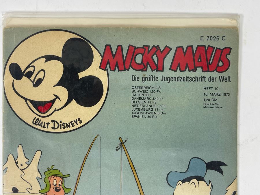Walt Disneys Micky Maus German Comic Book [Photo 3]