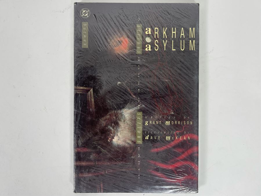 Sealed Hardcover DC Comics Graphic Novel Batman Arkham Asylum Suggested For Mature Readers [Photo 2]