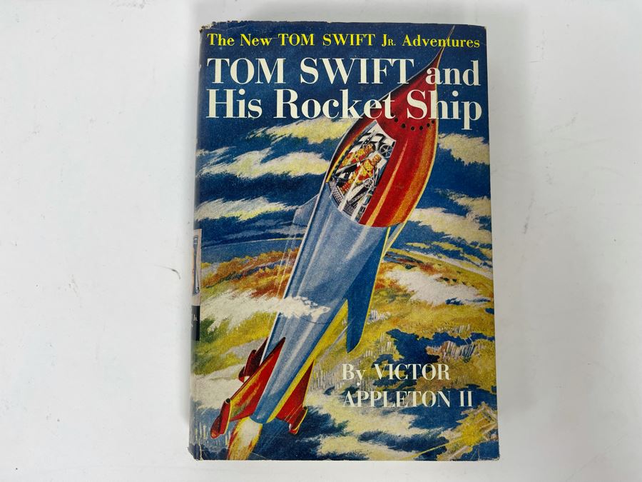 Vintage 1954 Hardcover Book Tom Swift And His Rocket Ship By Victor Appleton II [Photo 2]