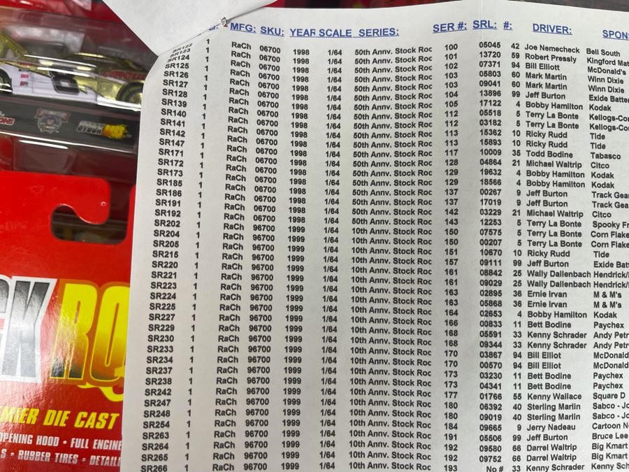 Huge Lot Of Racing Champions 1/64 Stock Rods - See Inventory In Photos - Valued At $1,473 [Photo 15]