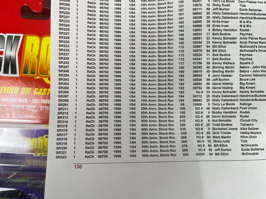 Huge Lot Of Racing Champions 1/64 Stock Rods - See Inventory In Photos - Valued At $1,473 [Photo 16]