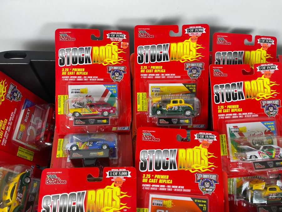 Huge Lot Of Racing Champions 1/64 Stock Rods - See Inventory In Photos - Valued At $847 [Photo 5]