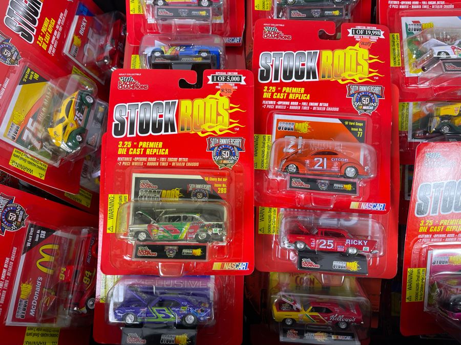 Huge Lot Of Racing Champions 1/64 Stock Rods - See Inventory In Photos - Valued At $847 [Photo 4]