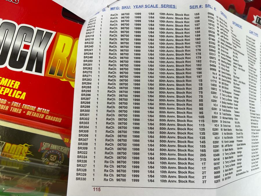 Huge Lot Of Racing Champions 1/64 Stock Rods - See Inventory In Photos - Valued At $847 [Photo 15]