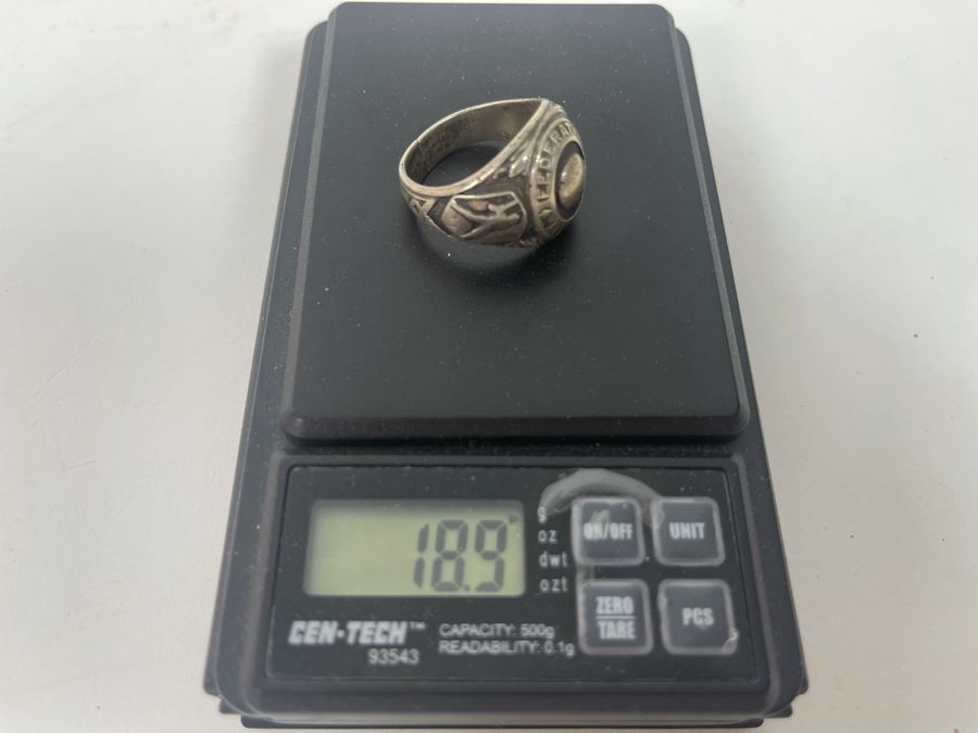 Vintage Sterling Silver Federation All Stars Baseball Ring Size 11.5 18.9g [Photo 11]