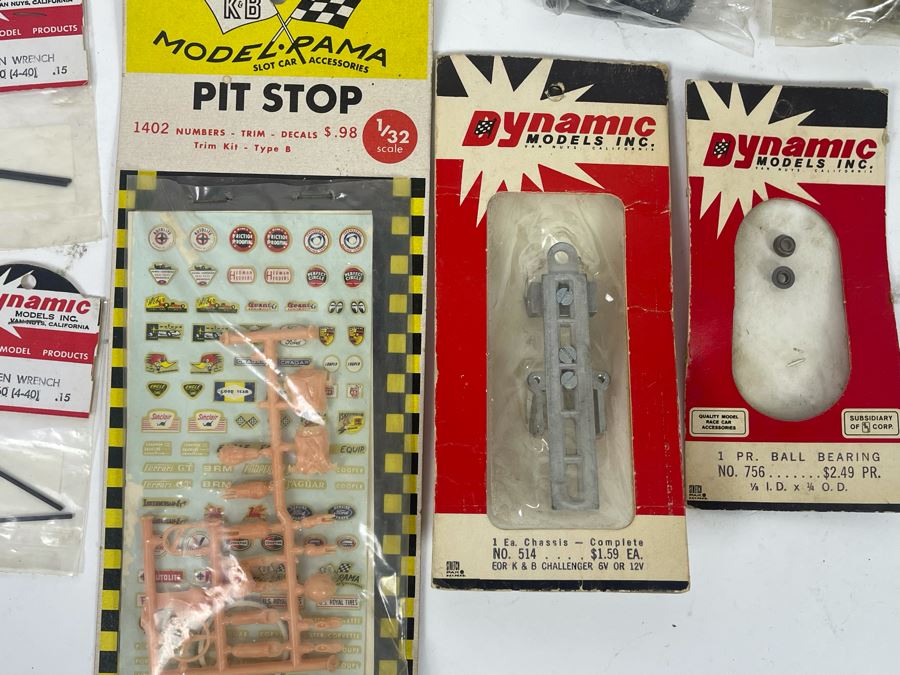 Collection Of Various Slot Model Car Parts [Photo 19]
