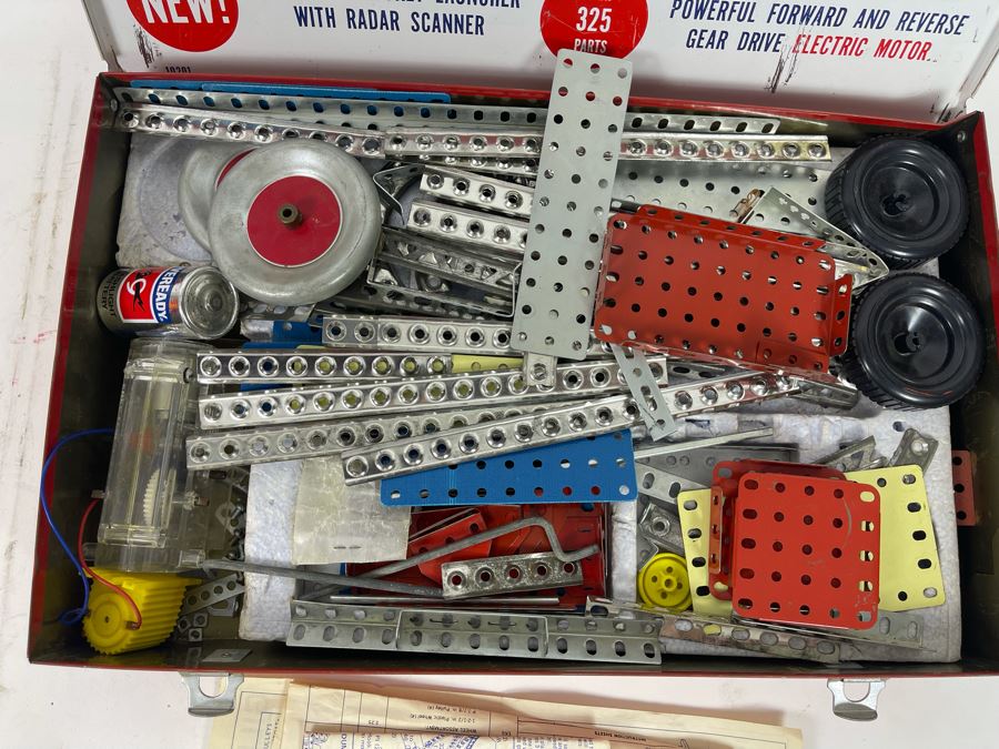 Vintage Gilbert Erector Set The Rocket Launcher Set No. 10201 Steel Models