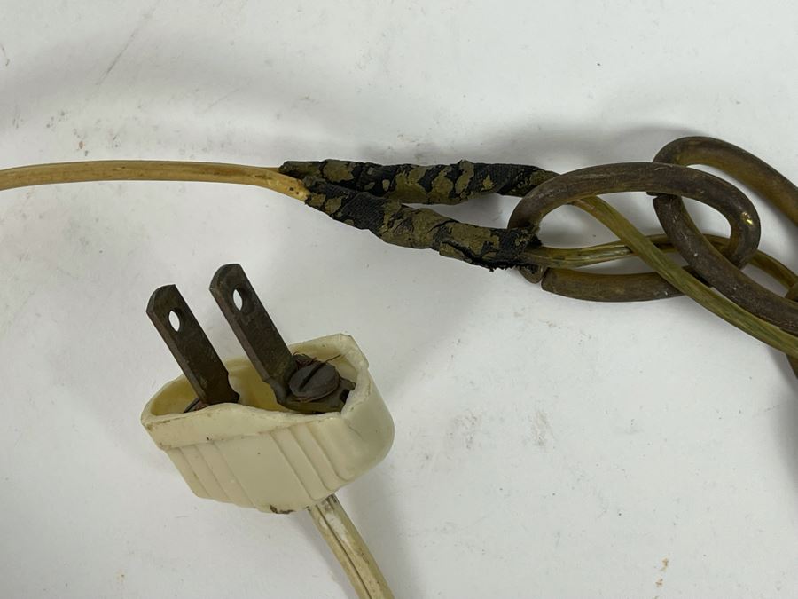 Vintage Pierced Brass Star Pendant Light Fixture 16W With 138L Chain Cord [Photo 8]