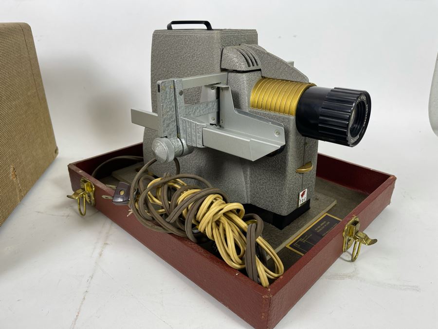 Vintage Streamliner 500 Slide Projector By Three Dimension Co TDC 15W X 12.5D X 11.5H [Photo 10]