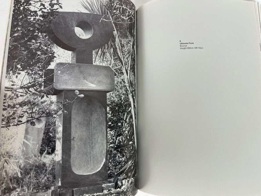 Vintage 1972 Original Auction Catalog Of Barbara Hepworth Marlborough Gallery [Photo 8]