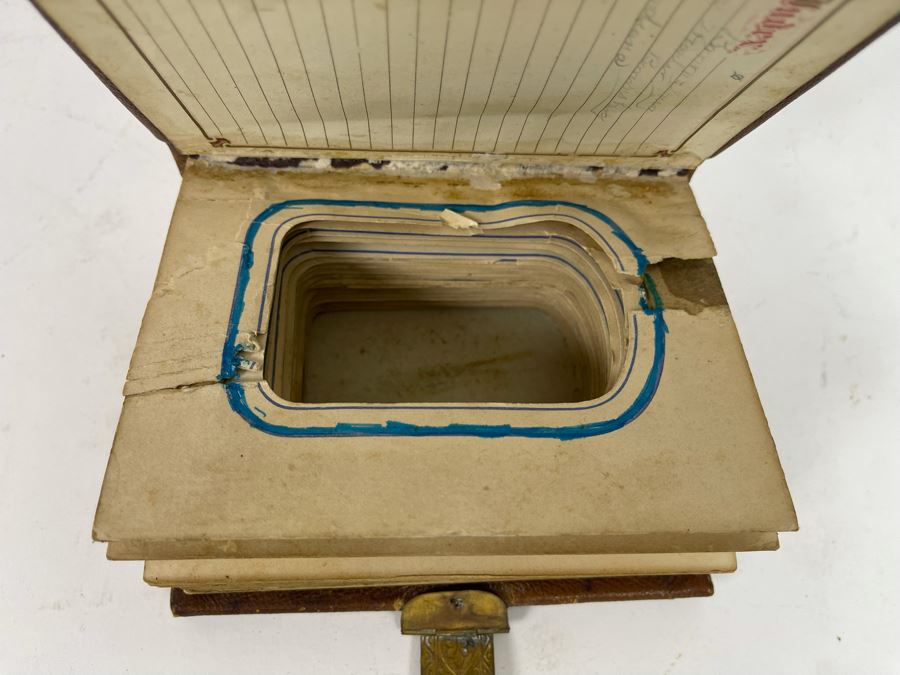 Antique Photo Album Book Converted To Book Safe [Photo 5]