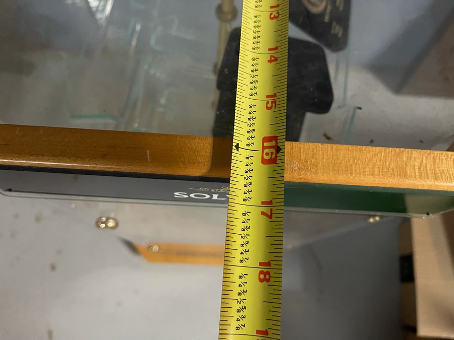 Solvar Jewelry Rotating Display Case With Pair Of Money Clips 16.5W X 31.5H [Photo 10]