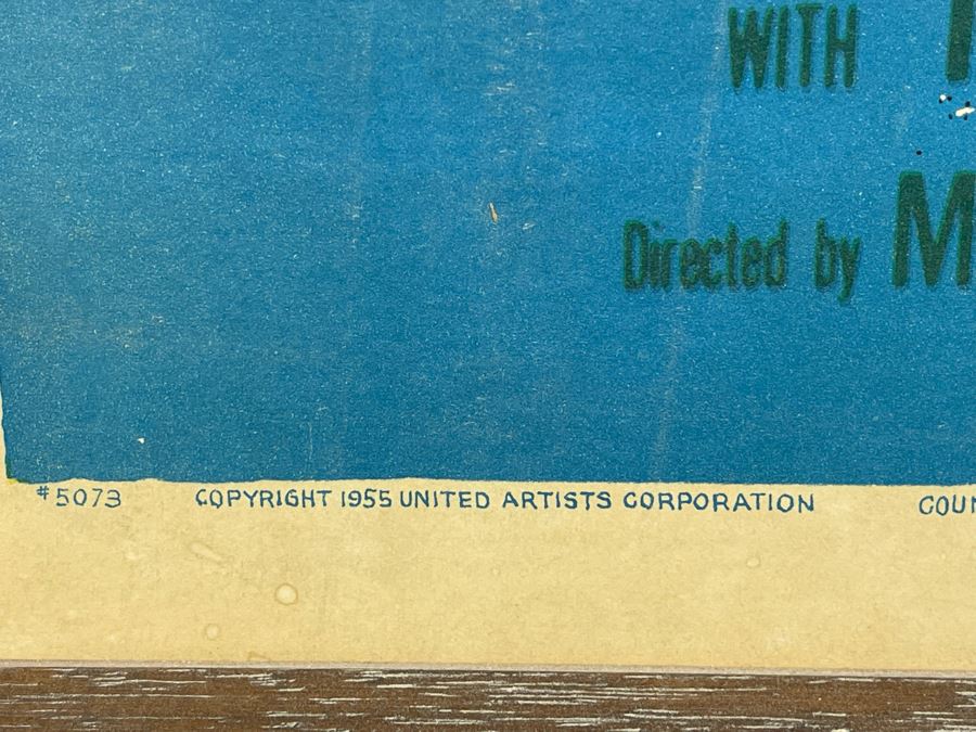 Vintage The Naked Street Movie Poster Farley Granger, Anthony Quinn, Anne Bancroft Framed 27 X 41 [Photo 8]