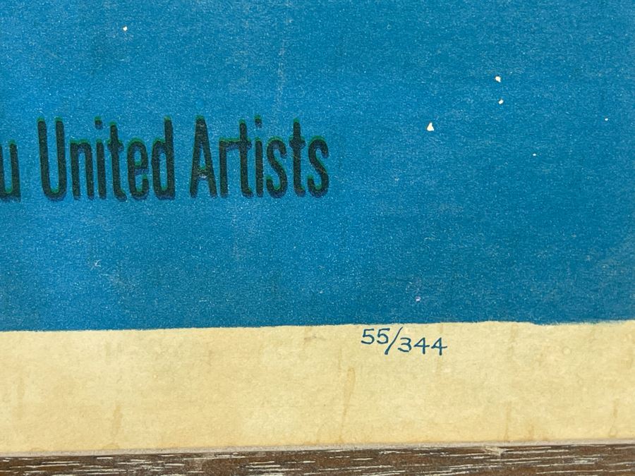 Vintage The Naked Street Movie Poster Farley Granger, Anthony Quinn, Anne Bancroft Framed 27 X 41 [Photo 11]