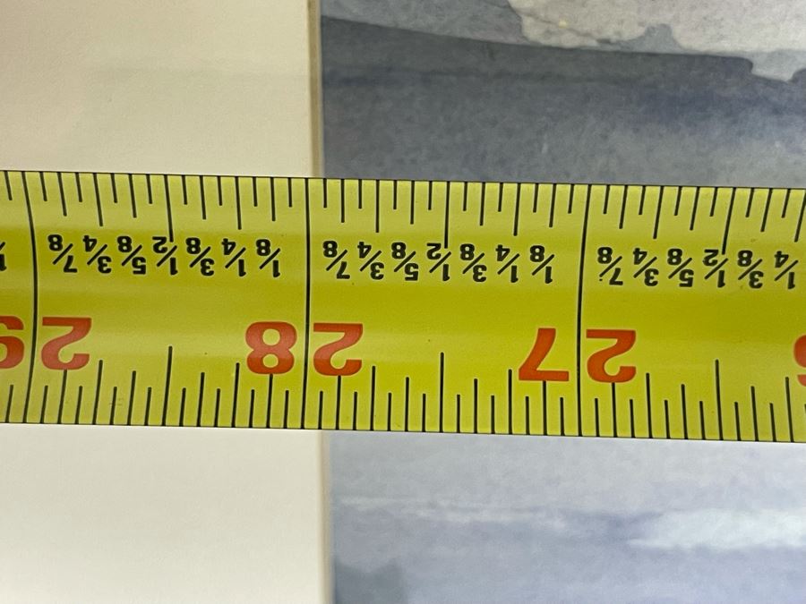 Original San Diego Watercolor Painting Of Old Point Loma Lighthouse By Fleming Framed 28 X 20.5 [Photo 9]