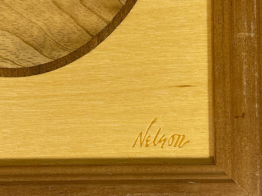 Set Of Three Hudson River Inlay Ocean Artwork By Nelson 7 X 10 [Photo 5]