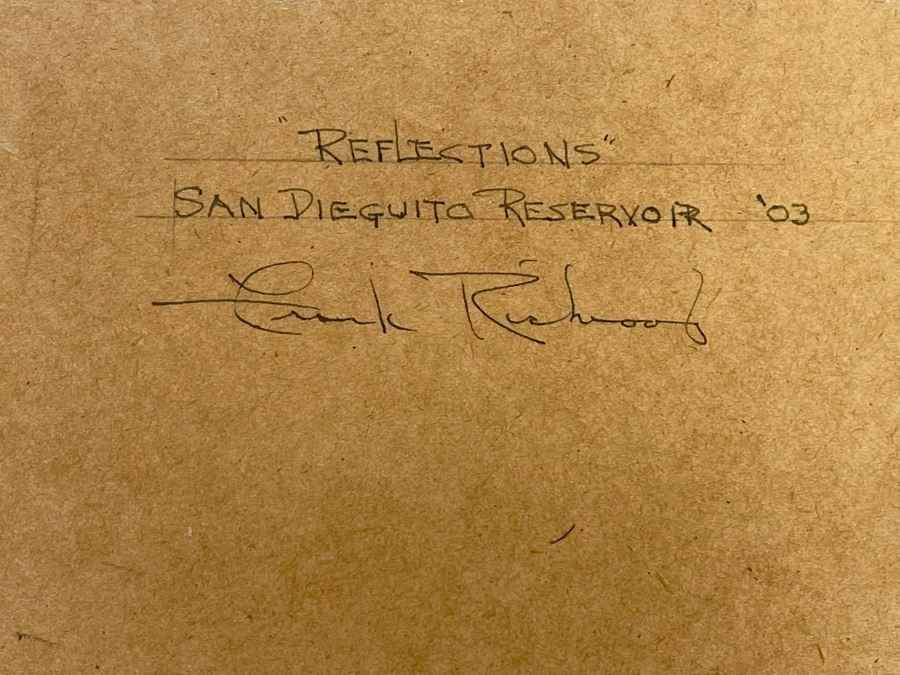 Set Of Four Signed Local San Diego Plein Air Paintings Various Sizes 14 X 11, 8 X 7.5, 12 X 10 [Photo 15]