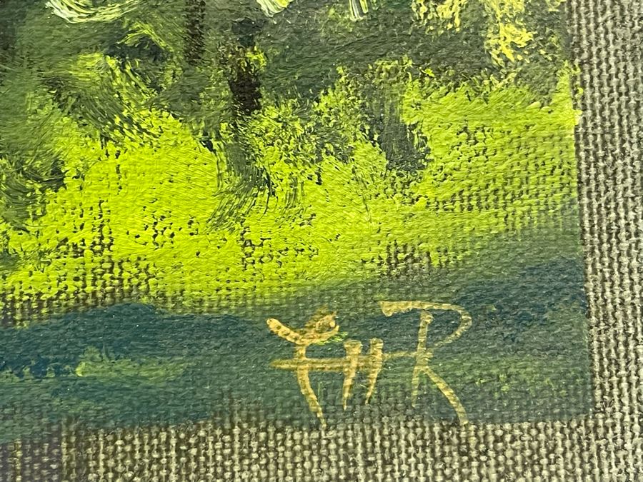 Set Of Four Signed Local San Diego Plein Air Paintings Various Sizes 14 X 11, 8 X 7.5, 12 X 10 [Photo 5]