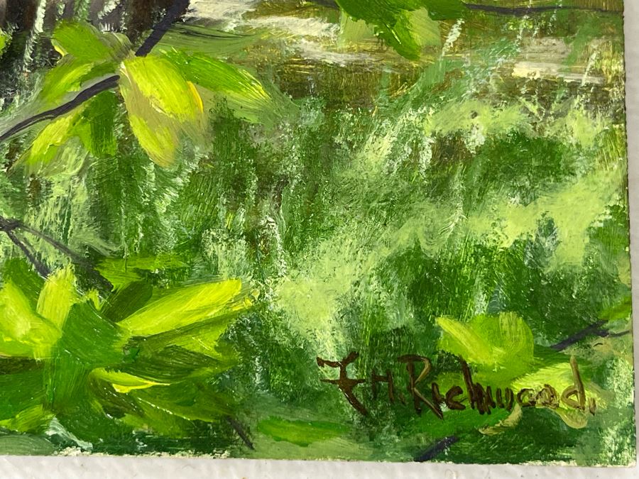 Set Of Four Signed Local San Diego Plein Air Paintings Various Sizes 14 X 11, 8 X 7.5, 12 X 10 [Photo 3]