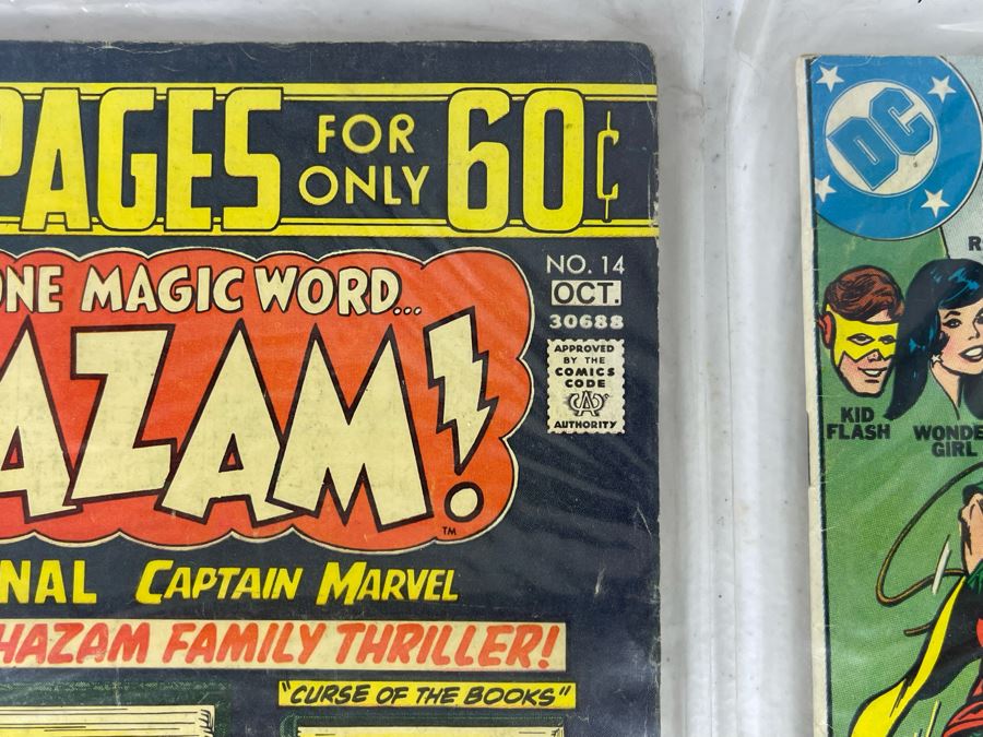 (4) Vintage Comic Books: Shazam!, Teen Titans, Superman’s Pal Jimmy Olsen, Sgt. Fury [Photo 9]
