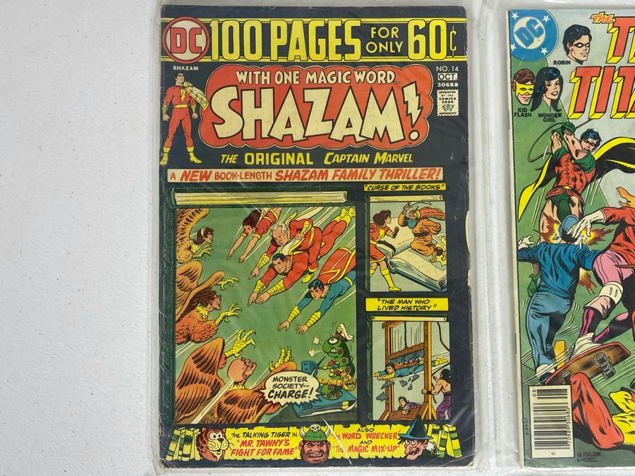 (4) Vintage Comic Books: Shazam!, Teen Titans, Superman’s Pal Jimmy Olsen, Sgt. Fury [Photo 8]