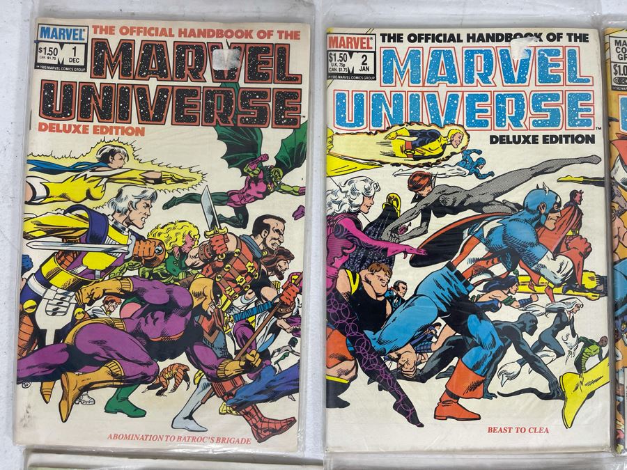 (14) Collection Of Vintage Marvel Universe Comic Books [Photo 2]