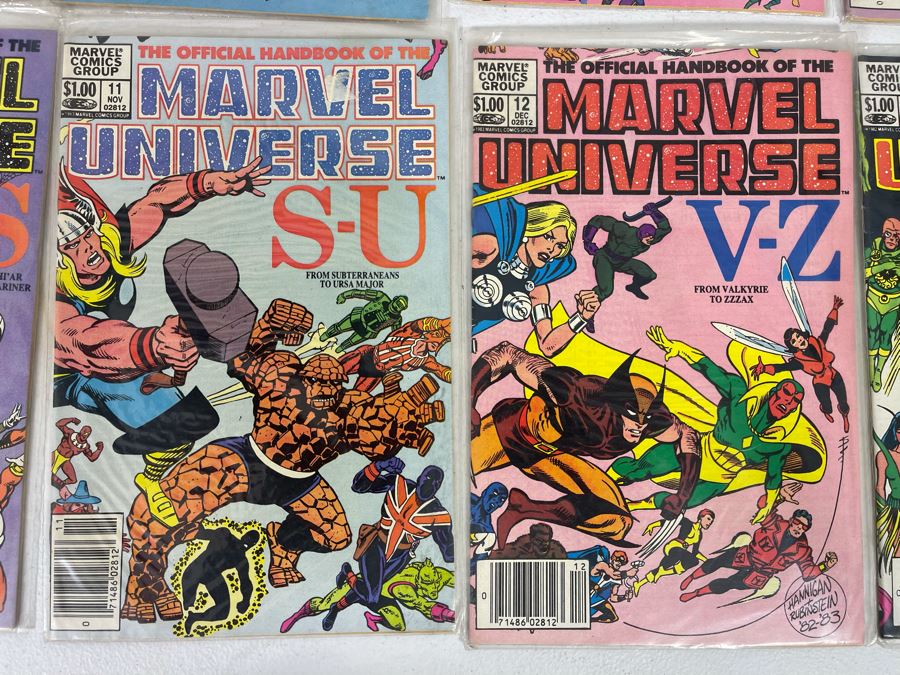 (14) Collection Of Vintage Marvel Universe Comic Books [Photo 8]