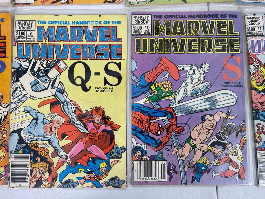 (14) Collection Of Vintage Marvel Universe Comic Books [Photo 7]