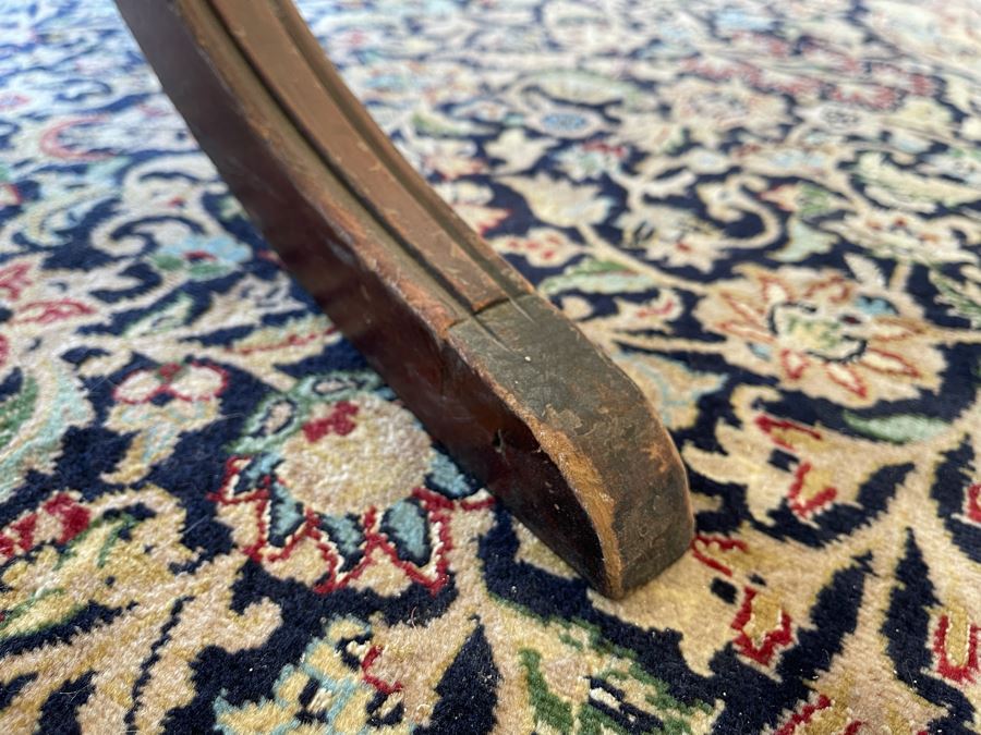 Mahogany Double Pedestal Dining Table With Six Chairs 42W X 62L X 29.5H [Photo 12]