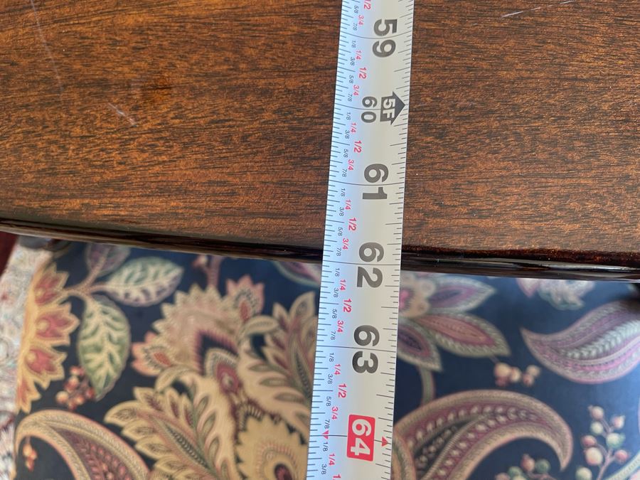 Mahogany Double Pedestal Dining Table With Six Chairs 42W X 62L X 29.5H [Photo 10]