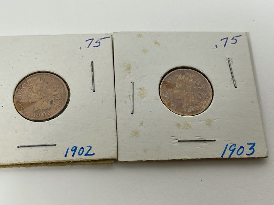 1902 And 1903 Indian Head Penny [Photo 2]