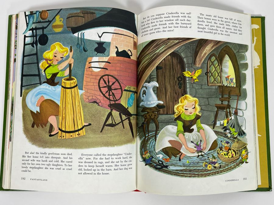 1965 Walt Disney’s Fantasyland Hardcover Book [Photo 6]