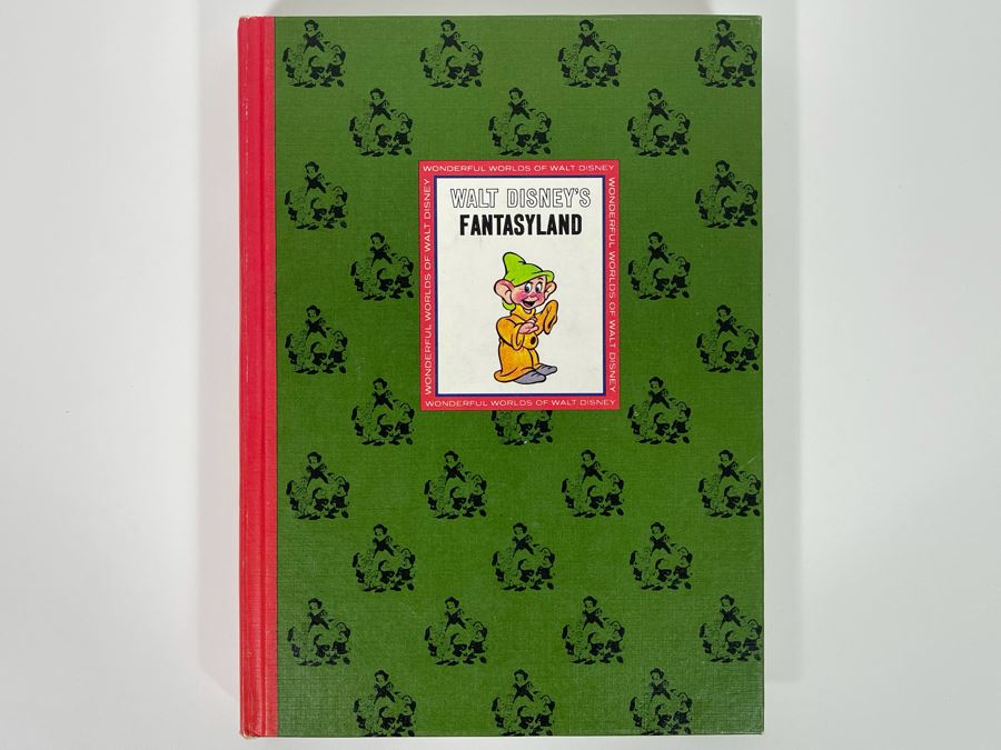 1965 Walt Disney’s Fantasyland Hardcover Book [Photo 1]